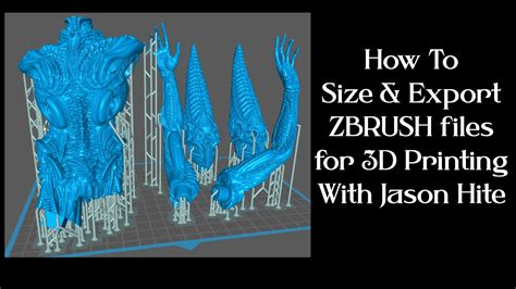 zbrush stl export|How to SIZE and Export your ZBRUSH files for 3D Printing.